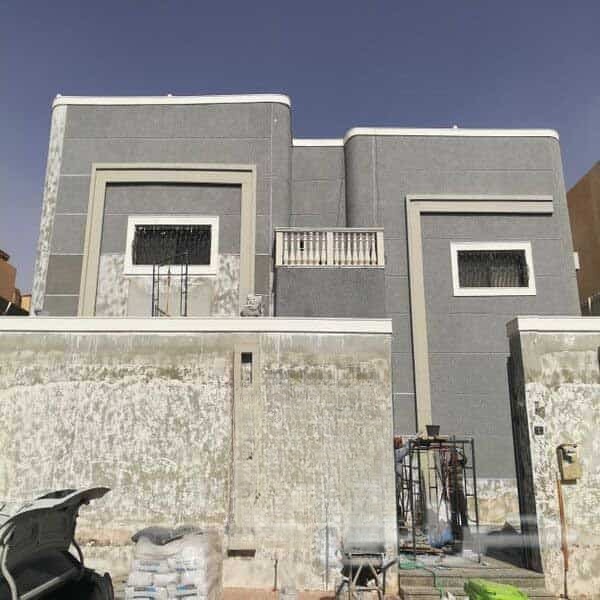 نموذج من أعمال دهانات خارجية في الرياض