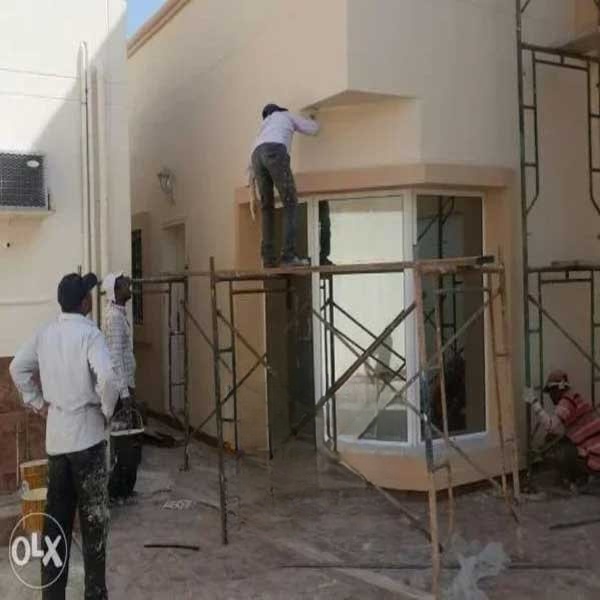 نموذج من أعمال ترميم الواجهات في الرياض